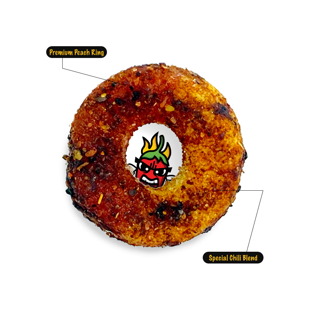 Chili Gummy Peach Rings